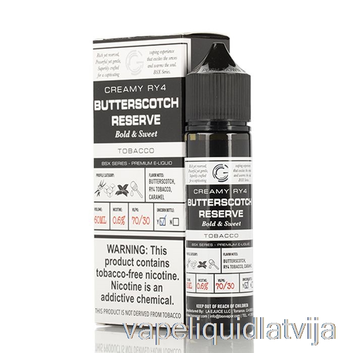 Butterscotch Reserve - Bsx Series - 60ml 0mg Vape šķidrums